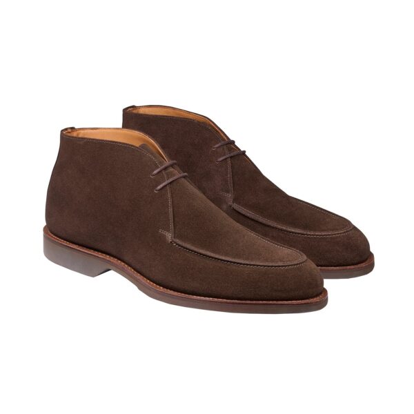 Bibury Dark Brown Suede