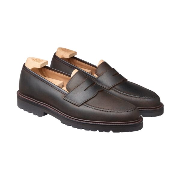 Boston 2 Dark Brown Rough-Out Suede