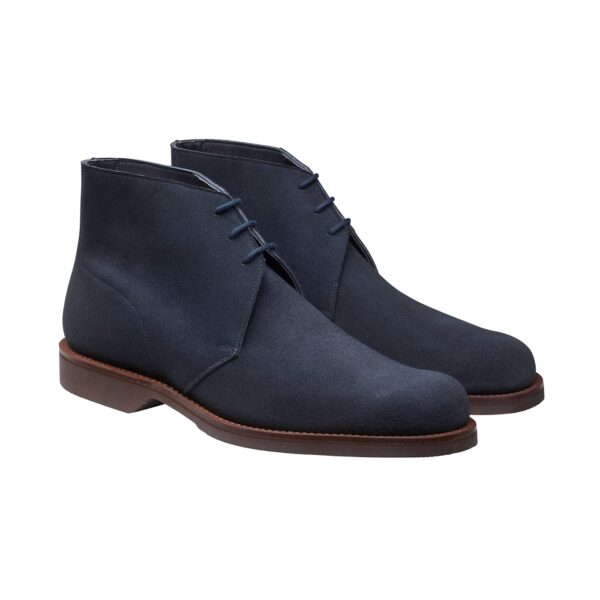 Chukka 4 Indigo Reverse Butt Suede
